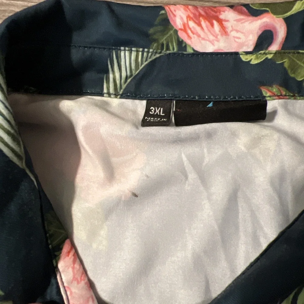 Lot Of 3 Yatta Golf Performance Stretch Lightweight Polo Shirts Size 3XL - Picture 11 of 12